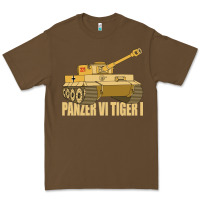 Cacao panzer vi tiger i tank gift ww2 german army tanks Premium Tee - Craftify