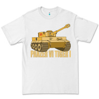 White panzer vi tiger i tank gift ww2 german army tanks Premium Tee - Craftify