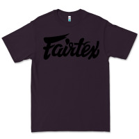 Plum Fairtex Combat Sport Style Black Premium Tee - Craftify