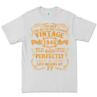 Dove Grey vintage 1946 the man myth legend 77 year old birthday gifts Premium Tee - trangStudio