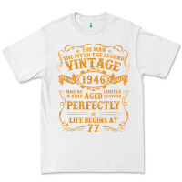 White vintage 1946 the man myth legend 77 year old birthday gifts Premium Tee - trangStudio