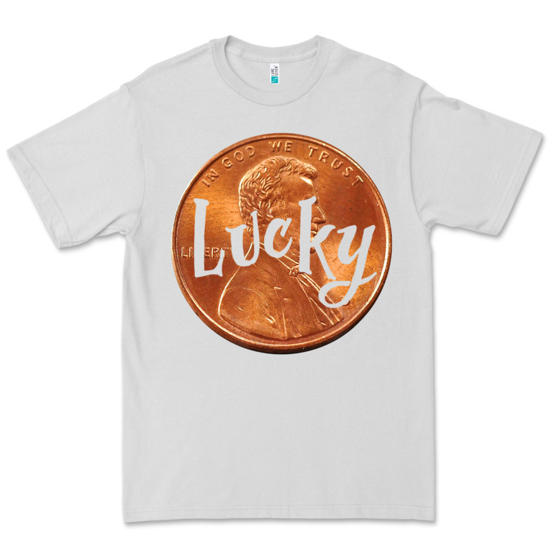 Cute Good Luck Gift - Lucky Penny Premium Tee by Craftify | Teevron