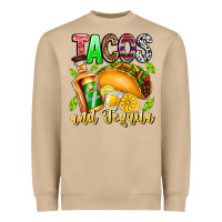 Mushroom Tacos And Tequila Heavyweight Sweatshirt - CowhideDigitalArt