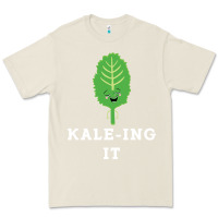 Bone kaleing it kale art for vegans vegetarians Premium Tee - Craftify
