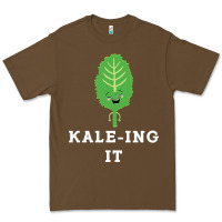 Cacao kaleing it kale art for vegans vegetarians Premium Tee - Craftify