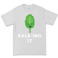 Dove Grey kaleing it kale art for vegans vegetarians Premium Tee - Craftify