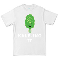 White kaleing it kale art for vegans vegetarians Premium Tee - Craftify