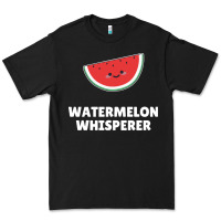 Black watermelon t  shirt watermelon whisperer t  shirt Premium Tee - Craftify