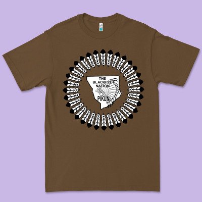 Blackfeet Nation Flag   Blackfeet Premium Tee Designed By Craftify