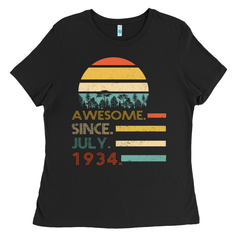 Awesome Since July 1934 Ladies Tee by Bettercallsaul | Teevron