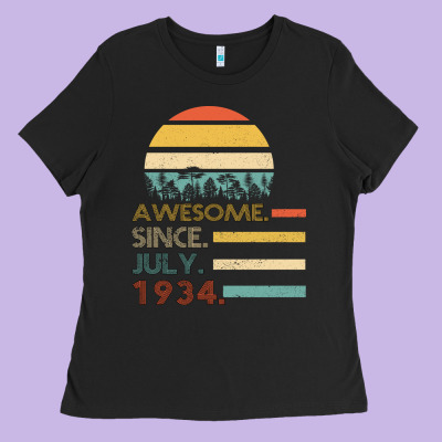 Awesome Since July 1934 Ladies Tee Designed By Bettercallsaul