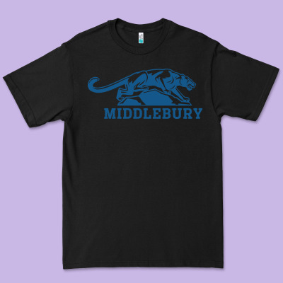 Middlebury Panthers Premium Tee Designed By Craftify