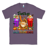 Lavender hallothanksmas teacher Classic Tee - texasbilliewilder