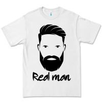 White Real Man Premium Tee - Craftify