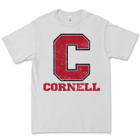 Dove Grey cornell big red Premium Tee - Craftify