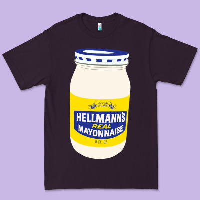 Mayonnaise Premium Tee Designed By Craftify
