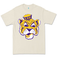 Bone Vintage Louisiana State Tiger Mascot Premium Tee - Craftify