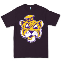 Plum Vintage Louisiana State Tiger Mascot Premium Tee - Craftify