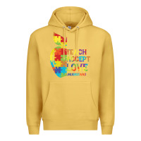 Antique Gold Autism Teach Accept Understand Love Premium Hoodie - CowhideDigitalArt