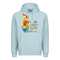 Blue Mist Autism Teach Accept Understand Love Premium Hoodie - CowhideDigitalArt