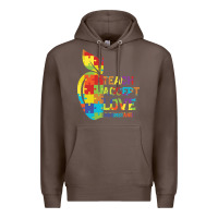 Coffee Autism Teach Accept Understand Love Premium Hoodie - CowhideDigitalArt