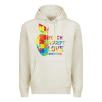 Oatmeal Heather Autism Teach Accept Understand Love Premium Hoodie - CowhideDigitalArt