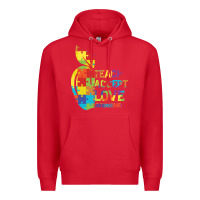 Red Autism Teach Accept Understand Love Premium Hoodie - CowhideDigitalArt