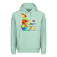 Seafoam Autism Teach Accept Understand Love Premium Hoodie - CowhideDigitalArt
