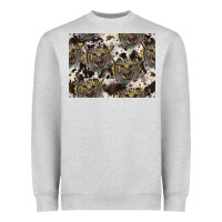 Longhorn Pattern Heavyweight Sweatshirt | Teevron
