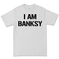 Dove Grey i am banksy Premium Tee - Craftify