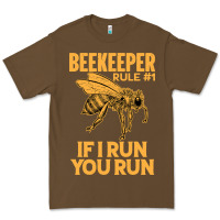 Cacao bee beekeeper if i run you run bumble bee humour 449 hive beekeeping Premium Tee - Craftify