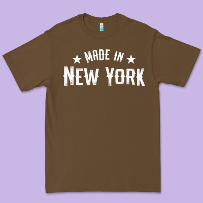Made In New York Ny City Nyc New Yorker My Home State Pride Premium T- Premium Tee Designed By Craftify