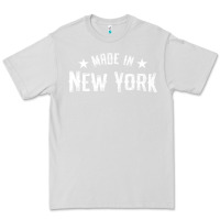 Dove Grey Made In New York NY City NYC New Yorker My Home State Pride Premium T- Premium Tee - Craftify