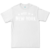White Made In New York NY City NYC New Yorker My Home State Pride Premium T- Premium Tee - Craftify