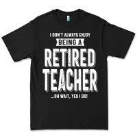 Black Retired Teacher Premium Tee - Craftify