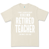 Bone Retired Teacher Premium Tee - Craftify
