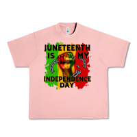 Juneteenth Is My Independence Day Cowgirl Urban Heavy Tee | Teevron