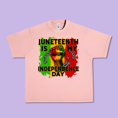 Juneteenth Is My Independence Day Cowgirl Urban Heavy Tee Designed By Cowgirlartshop