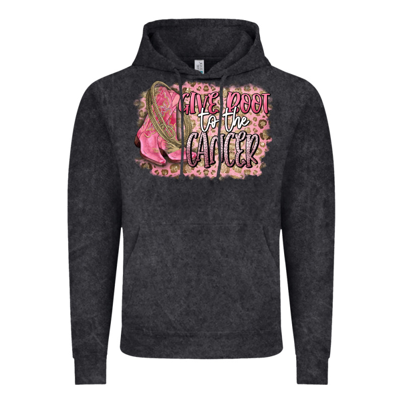 Give Boot To The Cancer Vintage Hoodie by CowGirlArtShop | Teevron