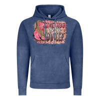Vintage Denim give boot to the cancer Vintage Hoodie - CowGirlArtShop