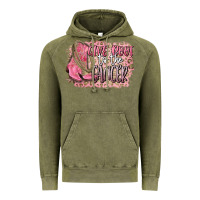 Vintage Olive give boot to the cancer Vintage Hoodie - CowGirlArtShop