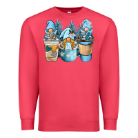 Cardinal winter coffee gnome Premium Sweatshirt - BarkalooDesign