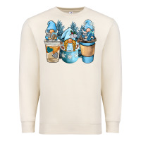 Sandshell winter coffee gnome Premium Sweatshirt - BarkalooDesign
