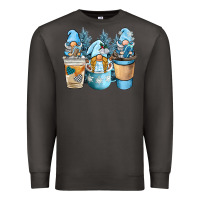 Smoke winter coffee gnome Premium Sweatshirt - BarkalooDesign