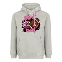Moon Dust pink out football Heavyweight Hoodie - BarkalooDesign