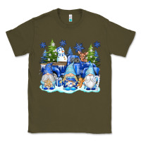 Army Green snow gnome truck Classic Tee - texasbilliewilder