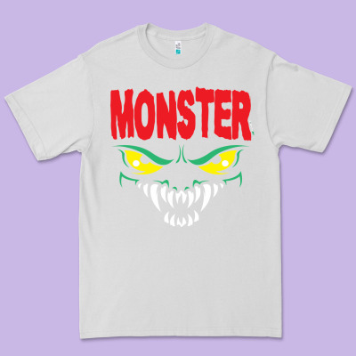Monster Premium Tee Designed By Inspiradesign