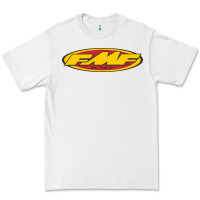 White fmf racing so calif 8'' Premium Tee - InspiraDesign