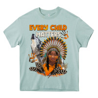 Arona every child matters child and wolf Heavy Core Tee - BarkalooDesign