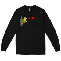 Black the 4 stages of soju i'm rich i'm good looking t shirt Long Sleeve Tee - DesignPulse